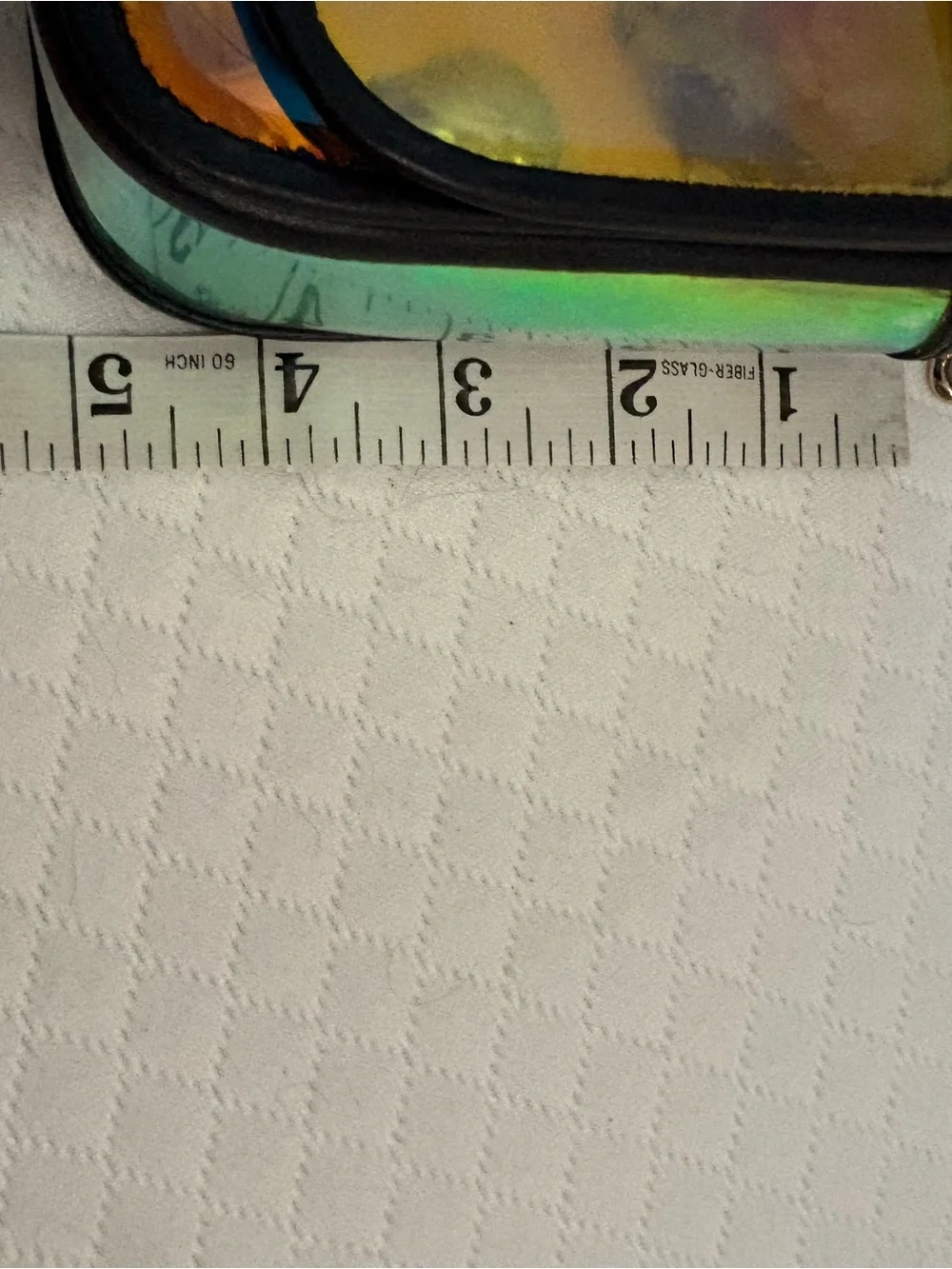 RARE Kate Spade Nicola Iridescent Holographic Heart Crossbody Flap Bag COLLECTOR